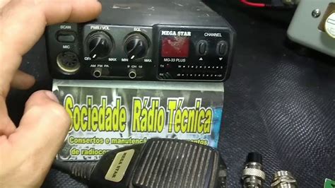 Troca Dos Conectores Do Mic InstalaÇÃo De Placa De 2 Bips No RÁdio Mg33 Do Cliente Marcos Do