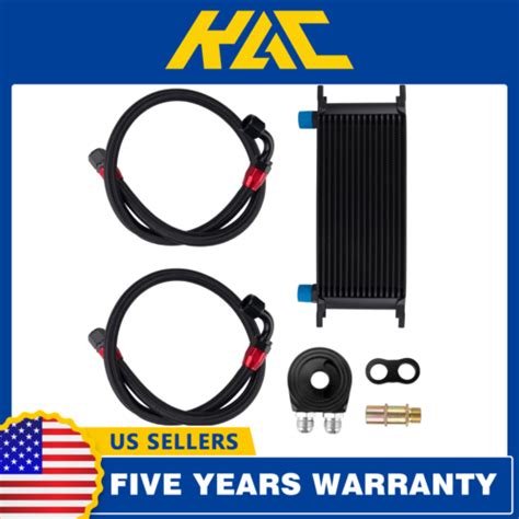 Row Oil Cooler Kit An Stacked Plate Transmission Engine Cooler