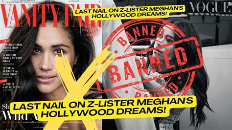 THE END Meghan SCREAMS After Furious Vogue BLACKLIST Rotten Meghan