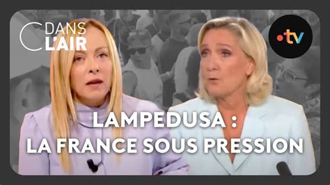 Lampedusa La France Sous Pression Cdanslair Archives Youtube