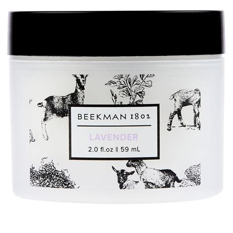 Beekman 1802 Goat Milk Whipped Body Cream 2 Oz Lavender 20650538 Hsn