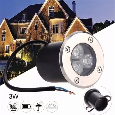 Spot Empotrable Para Piso Exterior Led Impermeable Meses Sin Inter S