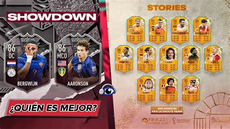 WORLD CUP STORIES BERGWIJN 86 VS AARONSON 86 SHOWDOWN