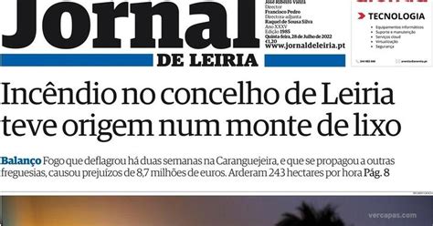 Capa Jornal De Leiria