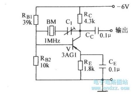 Single-tube quartz crystal oscillator - Oscillator_Circuit - Signal ...