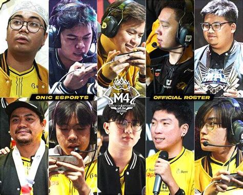 ONIC Esports Dan RRQ Hoshi Umumkan Roster Untuk M4 World Championship