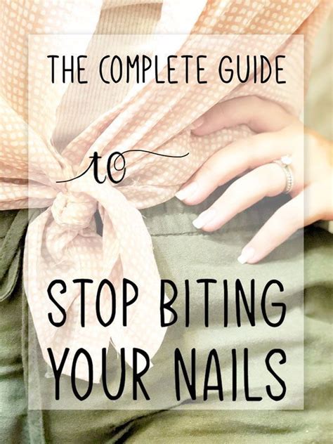 How To Finally Stop Biting Your Nails My Strengthening Tip