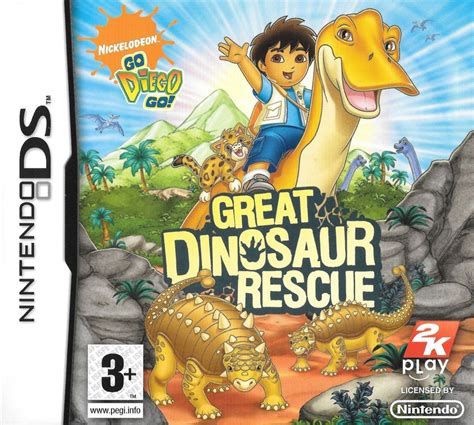 Go, Diego, Go! Great Dinosaur Rescue box covers - MobyGames