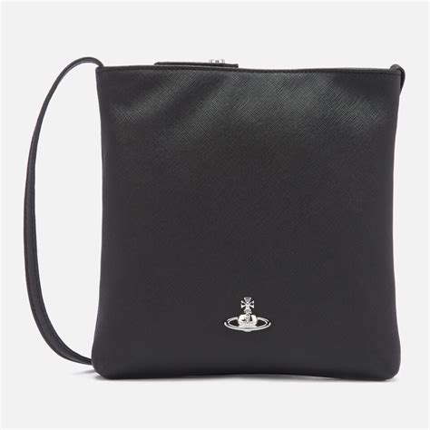 Vivienne Westwood Womens Victoria Square Cross Body Bag Black