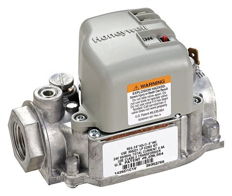 HONEYWELL HOME Gas Valve, 150,000 to 200,000 BtuH Capacity, Direct ...