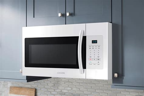 Customer Reviews: Samsung 1.6 cu. ft. Over-the-Range Microwave White ...