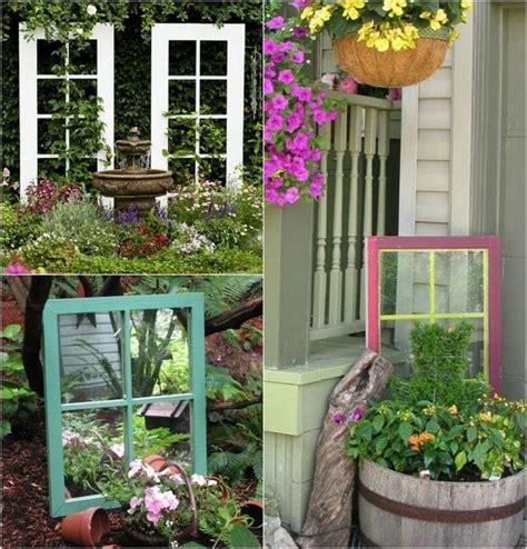 50 Ideas For Garden Decorations Of Old Windows And Doors Portas De