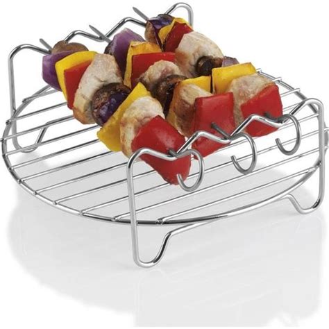 Gourmet Maxx Grille De Cuisson En Acier Inoxydable Pour La Friteuse À