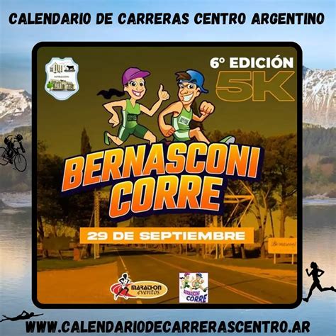 Bernasconi Corre 2024 Calendario De Carreras Centro Argentino