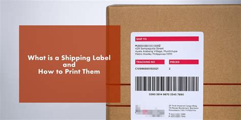 What Is A Shipping Label How To Create And Print Shiprocket