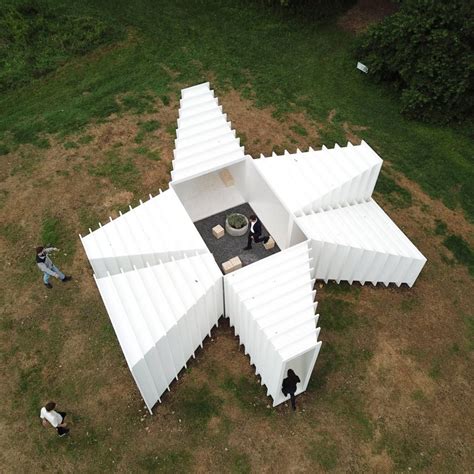 Robert L Franklin Blog Angular White Zoid Pavilion Frames Views