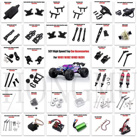 Rc Car Accessories 6028 6029 6030 6031 High Speed Toy Car Upgrade Part