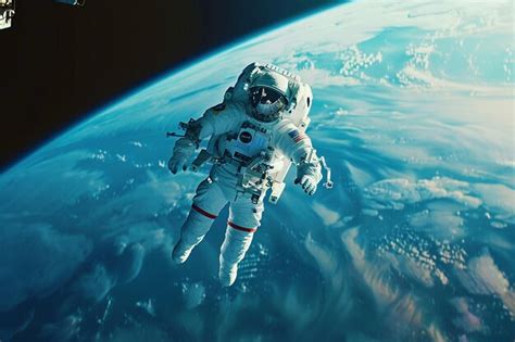 Premium Photo Explore The Vastness Of Space As Astronauts Float