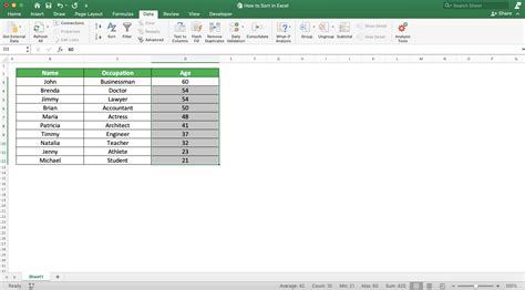 How To Sort In Excel Compute Expert