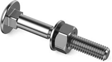 Round AKS Stainless Steel Carriage Bolt Size 50 MM At Rs 318 Piece In