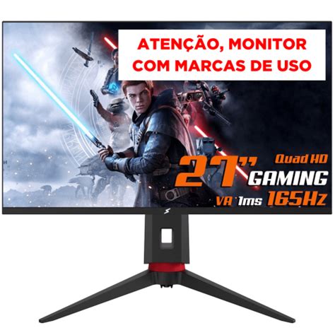 Monitor Gamer SuperFrame Prisma 27 Pol QHD 1ms 165Hz FreeSync