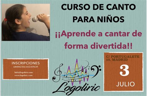 Taller De Canto Para Ni Os Carmen Sanchez