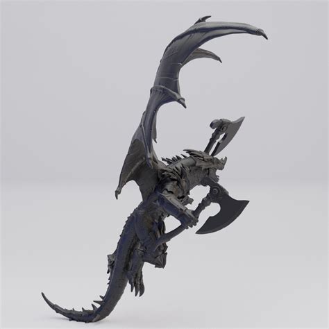 Hot Goblin 翼竜半竜飛行蝙蝠翼ミニチュア ホットゴブリン 飛翔