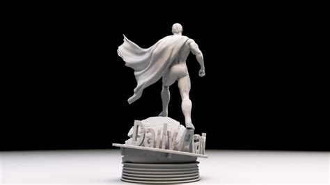 Superman Fan Art by F2 Collectibles | Download free STL model ...