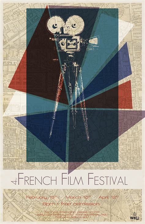 French Film Festival Poster on Behance