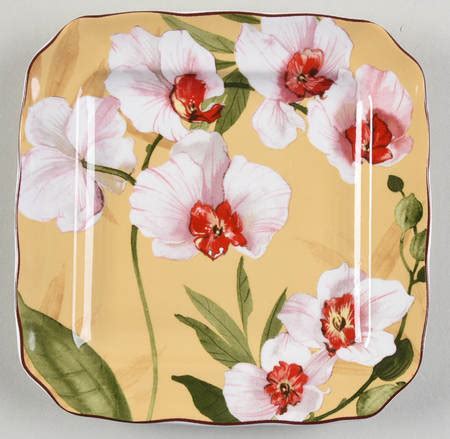 Savannah Breeze Square Appetizer Plate By Fifth Pts