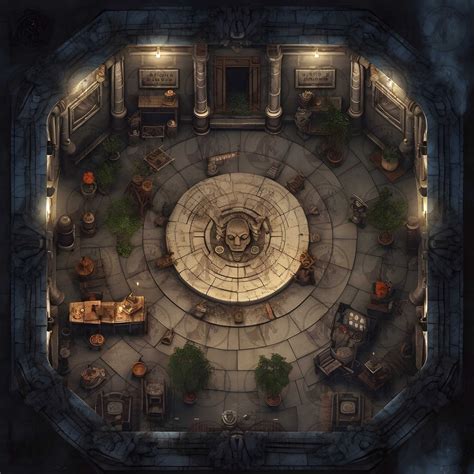 dungeon rooms maps dnd battle map dd battlemap dungeons