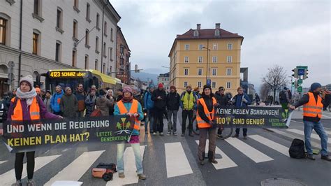 Klima Kleber Blockierten Stra En In Graz Und Innsbruck