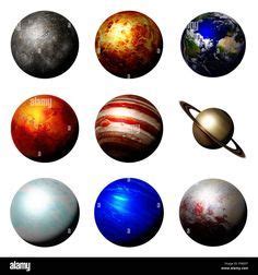 Planet Cutouts | Solar system projects for kids, Space illustration ...