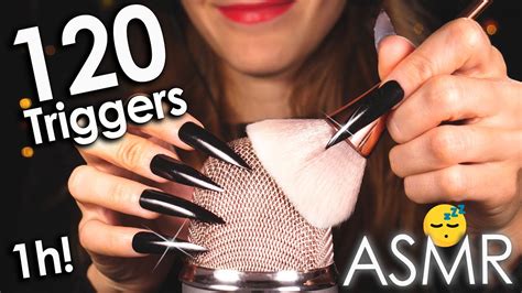 ASMR 120 Best Triggers For Sleep Deep Relaxation 1Hr No Talking