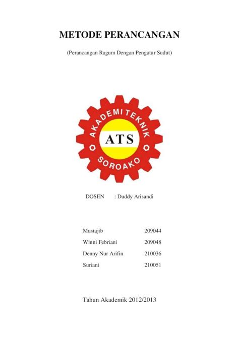 Pdf Laporan Metode Perancangan Pdfslide Net