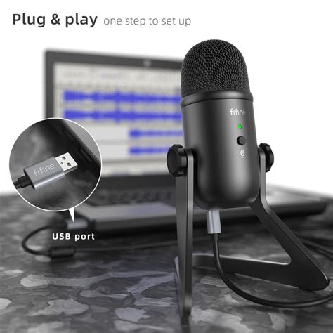 Review FIFINE USB Microphone For Recording Streaming Gamingprofessional