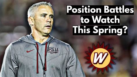 Position Battles To Watch This Spring Fsu Football Wake Up