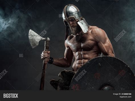 Armoured Naked Viking Image Photo Free Trial Bigstock