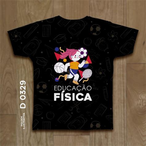 Tshirt Profissão Educação Física Modelo Baby Look 781 Elo7