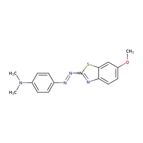 Benzenamine 4 6 Methoxy 2 Benzothiazolyl Azo N N Dimethyl SIELC