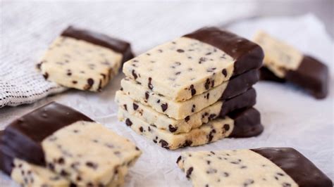 Chocolate Chip Shortbread Cookies