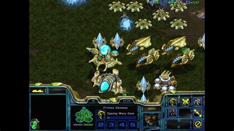 Starcraft Brood War 1 Protoss Vs 7 Random Computers 1 Vs 7 Youtube