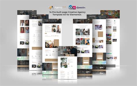 CreaGraph Premium Digital Agency Elementor Template Kit