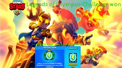 Brawl Stars I Completed The Legends Of Olympus Challenge Cool Battles