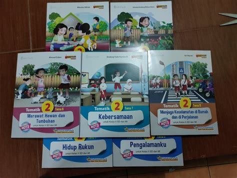 Jual Paket Buku Tematik SD Kelas 2 Tema 12345678 Di Lapak Dwi Pustaka