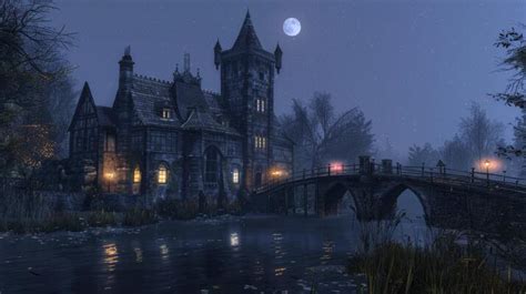 Castle Night Stock Photos, Images and Backgrounds for Free Download