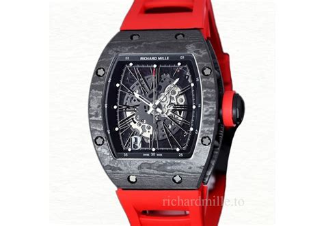 Richard Mille Rm Automatic Men Watch Rubber Band