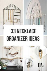 Super Easy Necklace Organizer Ideas Momooze