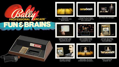 Bally Astrocade | Classic video games, Retro gaming, Arcade games