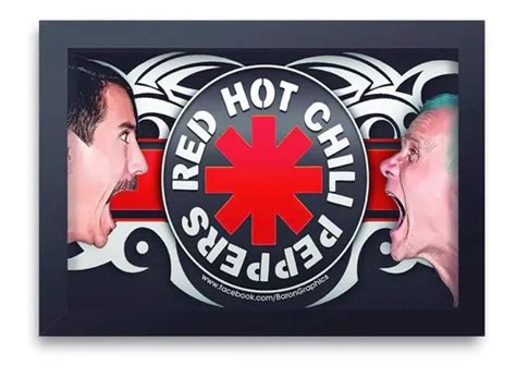 Quadro Decorativo Red Hot Chilli Peppers Mdf X Cm Frete Gr Tis